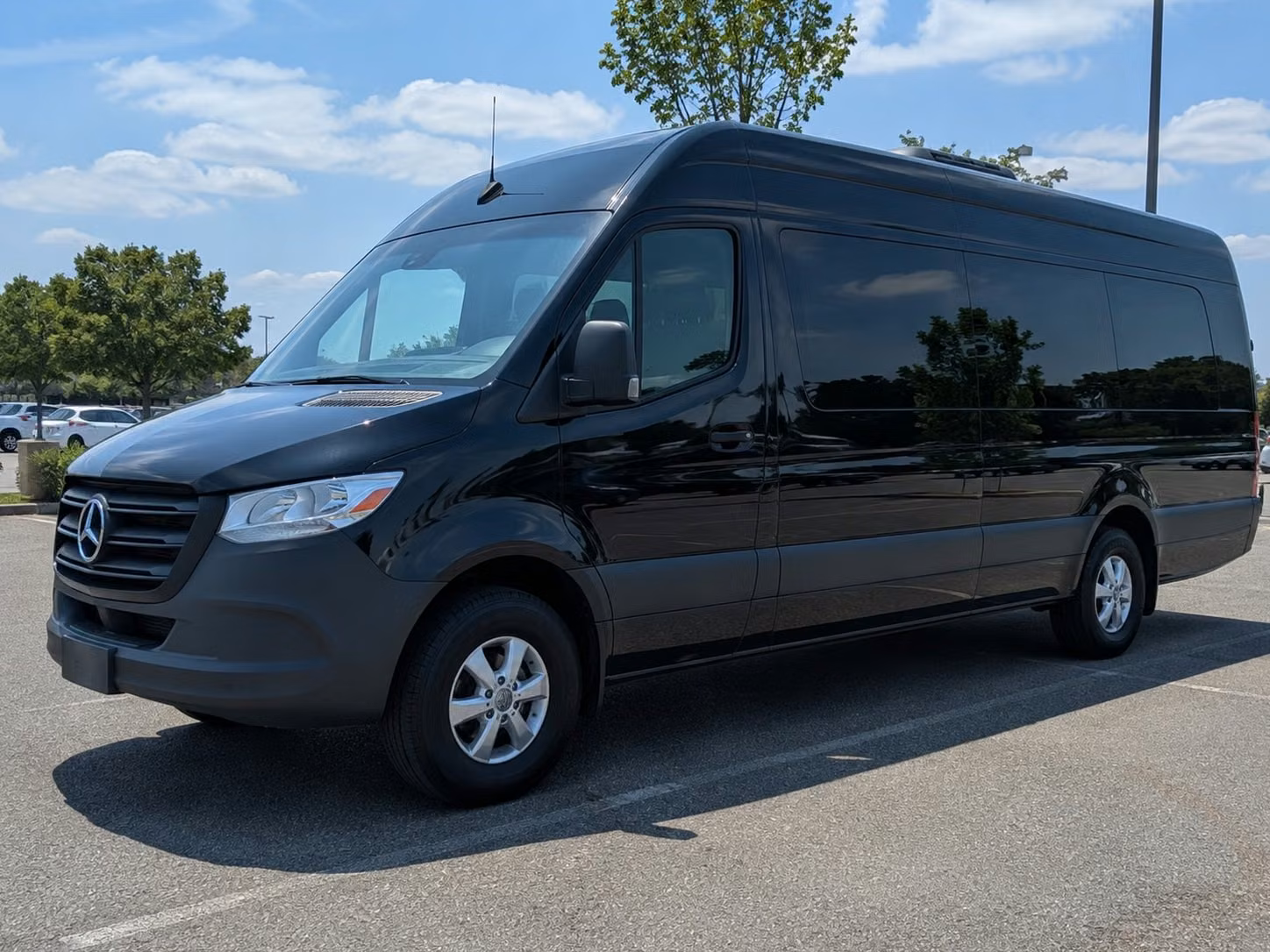 sprinter van with driver